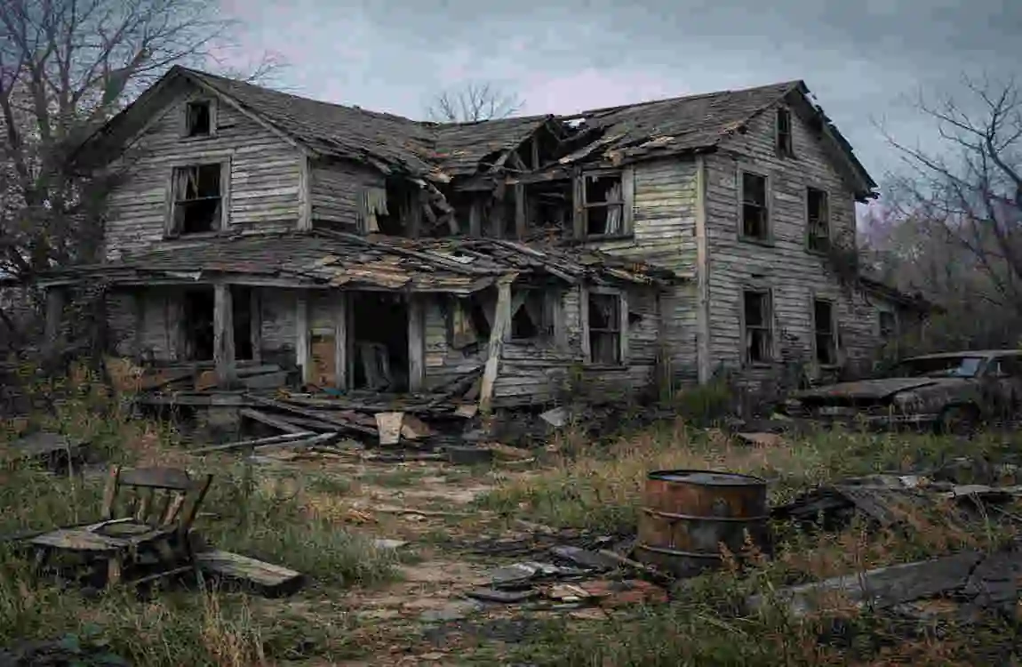 how to tell if a house is abandoned