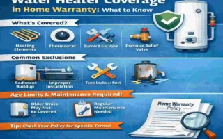 is water heater covered under home warranty