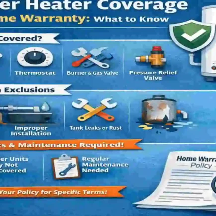 is water heater covered under home warranty