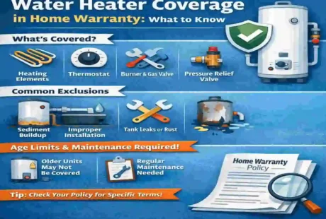 is water heater covered under home warranty