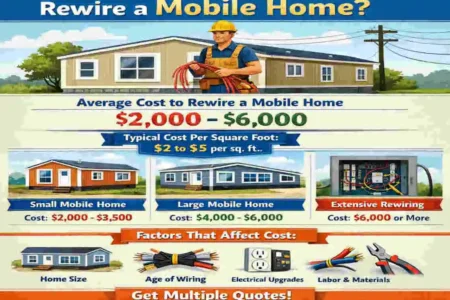 how much to rewire a mobile home
