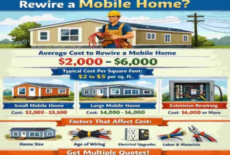 how much to rewire a mobile home