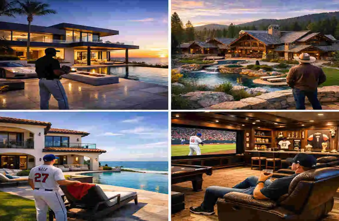 mlb players homes