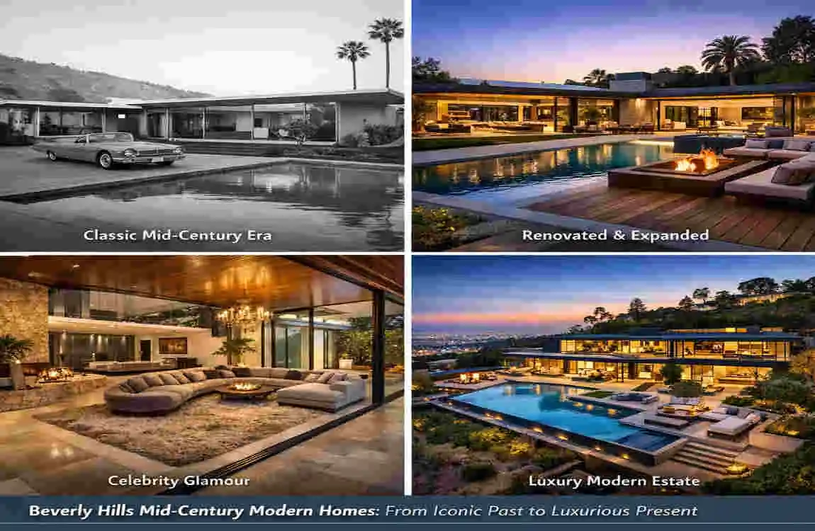 mid century celebrity house beverly hills