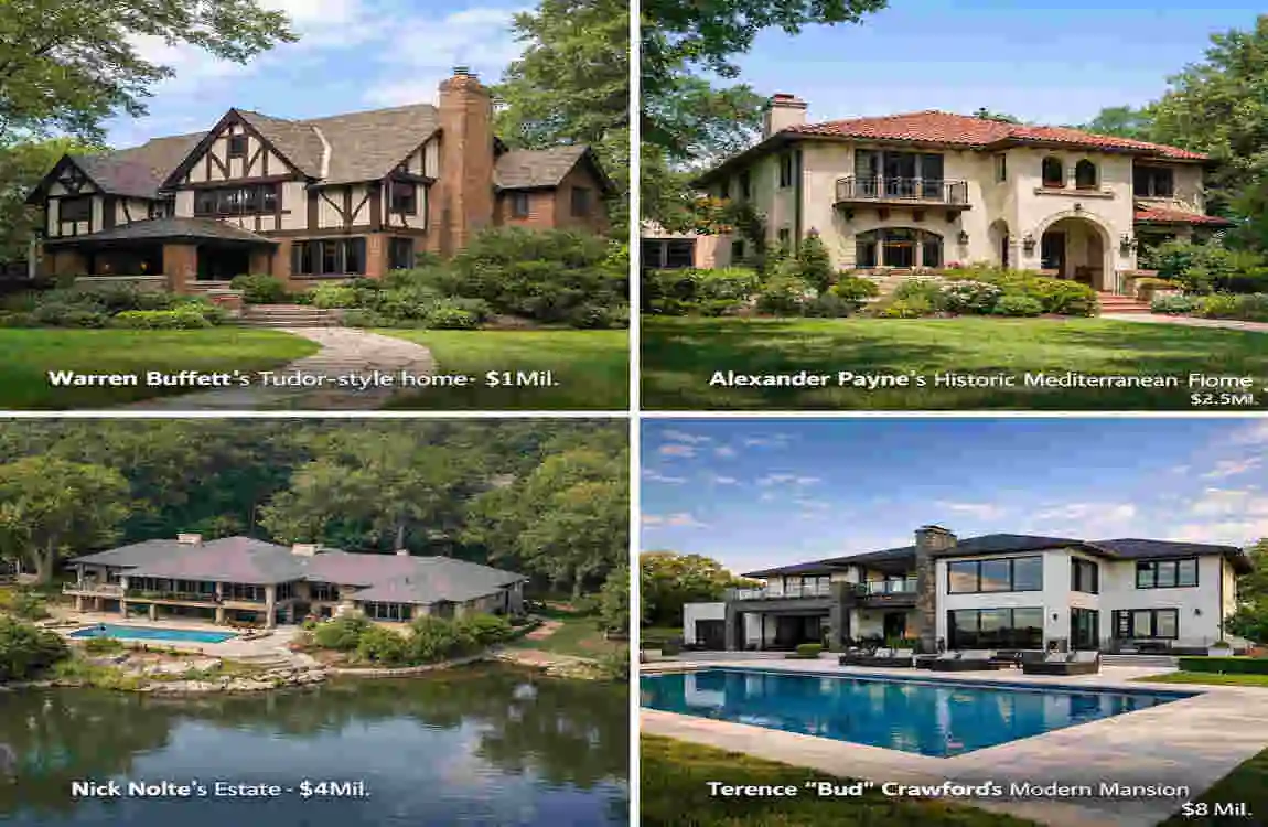 celebrity homes omaha