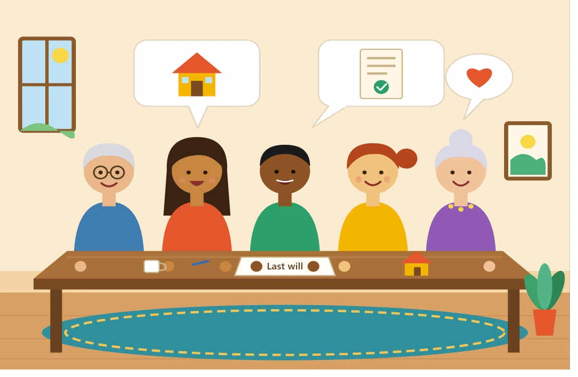 what happens to a jointly owned house when someone dies