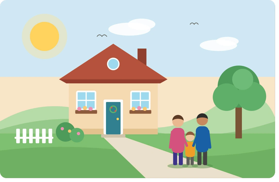 what happens to a jointly owned house when someone dies